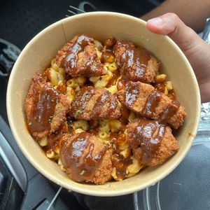 lions mane mac bowl at Vegan International Co in Tampa