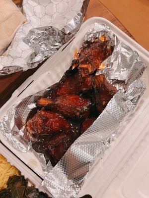 Sweet and hot wings   at Vegan International Co in Tampa