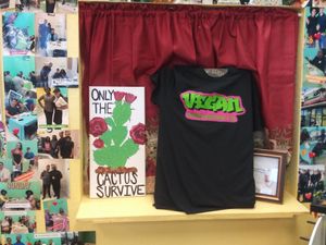 Awesome logo art at Vegan International Co in Tampa