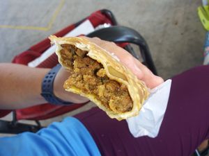 Vegan meat Empanadilla at Vegan International Co in Tampa