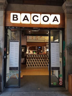 entrance at Bacoa - Ferran in Barcelona