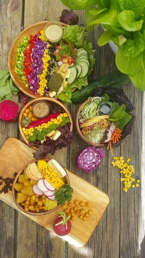 Healing rice bowls at Green Smoothie in Baguio City