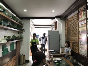 Interior first floor at Green Smoothie in Baguio City
