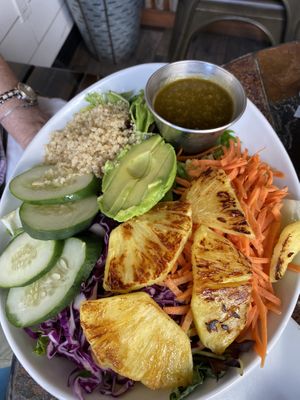 Thai Bowl - amazing 🤩   at Wild Rabbit Bistro in Ormond Beach
