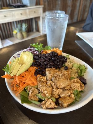 Buddha Bowl w/ Tofu  at Wild Rabbit Bistro in Ormond Beach