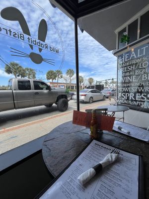 Lunch with a View!  at Wild Rabbit Bistro in Ormond Beach