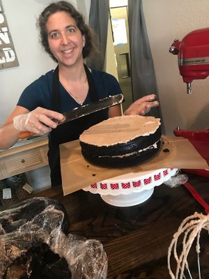 Love this place!!! The food is amazing! Vegan and veg and meaty meals. The people are just as great as the food! Deffff worth your time and money!! (The cake was AMAZING)   at Wild Rabbit Bistro in Ormond Beach