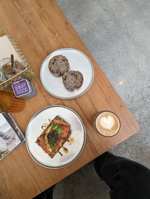 Brekkie at Oh My Goodness Specialty Breads in Hastings