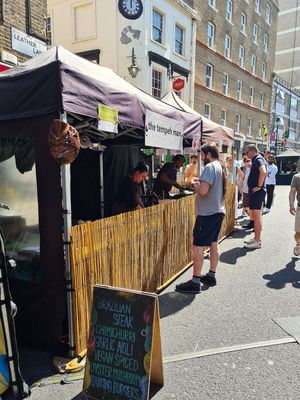 The Tempeh Man food stall at The Tempeh Man - Food Stall in London