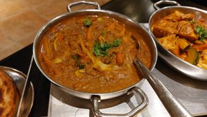 Linsen mit Gemüse 34a at La Bamboo in Stuttgart