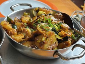 Potatos   at La Bamboo in Stuttgart