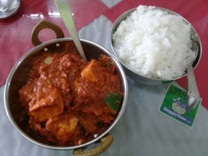 Tofu tikka  masala.... delicious! at Vanakkam India in Siem Reap