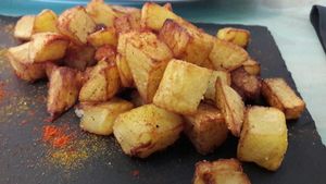 Patatas Bravas  at Amaranta Biobar in Valencia