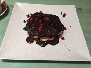 Pancake  at Amaranta Biobar in Valencia