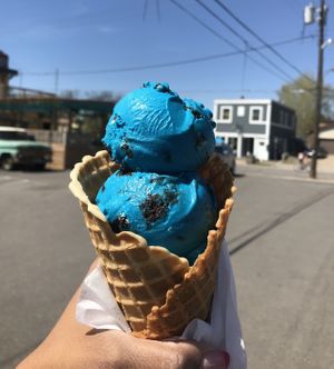 Cookie Monster !  at Crepe and Spoon in Minneapolis