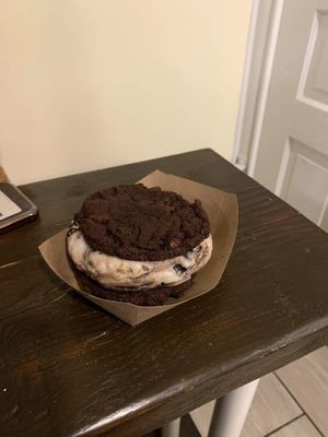 Cookie sandwich at Crepe and Spoon in Minneapolis
