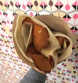 Ham and Cheese Crepe at Crepe and Spoon in Minneapolis