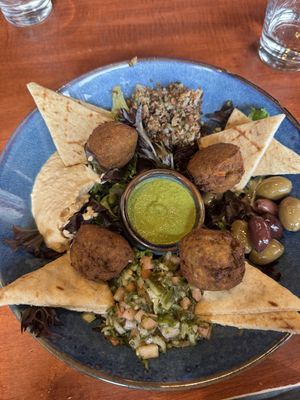 Yummy vegan bowl  at Bold in Breckenridge