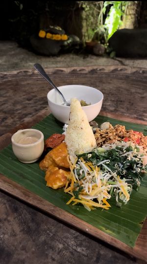 Nasi Campur  at Yellow Flower Cafe in Ubud