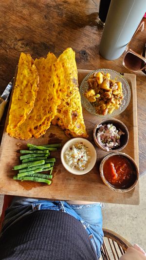 Dosa vege at Yellow Flower Cafe in Ubud