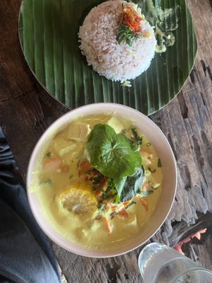   at Yellow Flower Cafe in Ubud