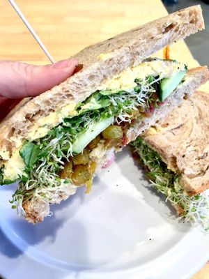 Vegan Persian Sandwich at Boise Co-op in Meridian