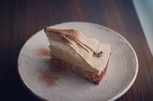 10月の季節のケーキ
秩父栗のモンブランケーキ。
650円+tax at Ametutimanimani in Chichibu