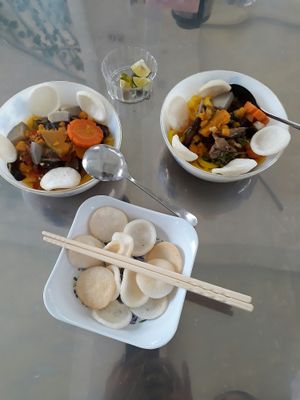 morning meal. at Phuoc Duyen in Da Lat