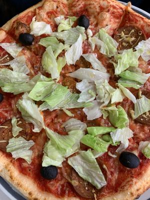 Piccante pizza  at ZN Pizza in Lille