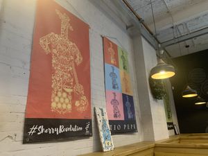 Cool decor  at Ambiente Tapas in Hull