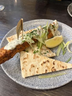 Vegan kebabs   at Ambiente Tapas in Hull