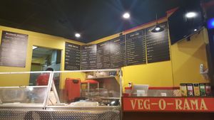 Big menu!!! at Vegorama in Ypsilanti