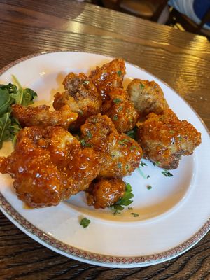 Thai chili cauliflower wings   at Park Avenue Grill in Amityville
