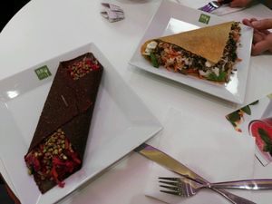 raw wraps at bistRAWveg - Cerny Most Shopping Centre in Prague