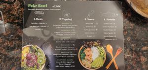 Menu at Minmin - Stuttgart HBF in Stuttgart