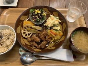 Dish 1 at Croissant Marche in Hiroshima