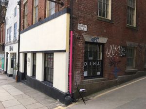 Exterior at Dina Diner in Sheffield