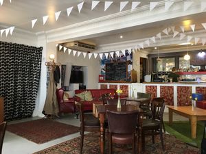 Inside  at Dina Diner in Sheffield