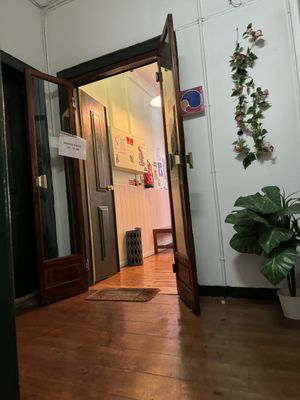 Up the close   at A Colmeia in Lisbon