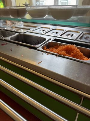 Salads   at A Colmeia in Lisbon