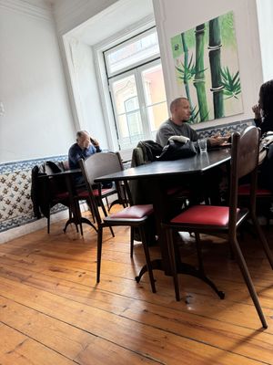 Inside   at A Colmeia in Lisbon