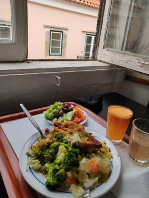 Nice view at A Colmeia in Lisbon