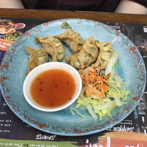 Gyozas at Banana Tree in Oxford