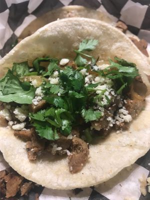 Vistec taco!  at Chile de Arbol Food Truck in Brownsville