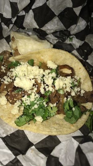 Vistec taco!  at Chile de Arbol Food Truck in Brownsville