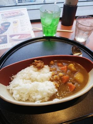 The vegetarian curry at NRT - Miso Kitchen - T1 in Narita