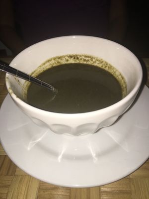 Callalo Soup at The Fig Tree in Port Elizabeth