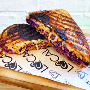 Vegan Georgia Blonde Grilled Sandwich  at Locali in West Hollywood