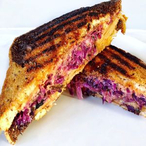 Vegan Reuben  at Locali in West Hollywood