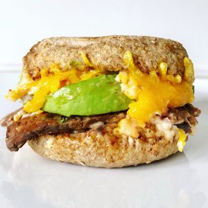 Vegan The Cadillac Breakfast Sandwich  at Locali in West Hollywood